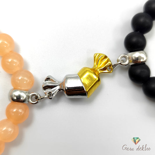 Fashion Frill Magnetic Couple Bracelets