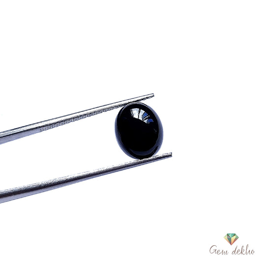 Black Onyx Cab Piece 11×9MM 3.8 Cts.