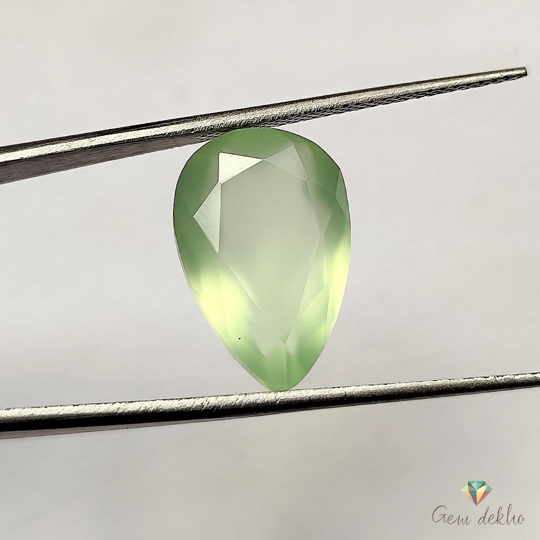 Parrot Green Onyx Cut Pair 17×12MM 17 Cts.