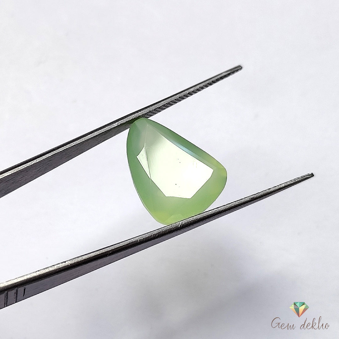 Parrot Green Onyx Cut Pair 18×14MM 19.25 Cts.