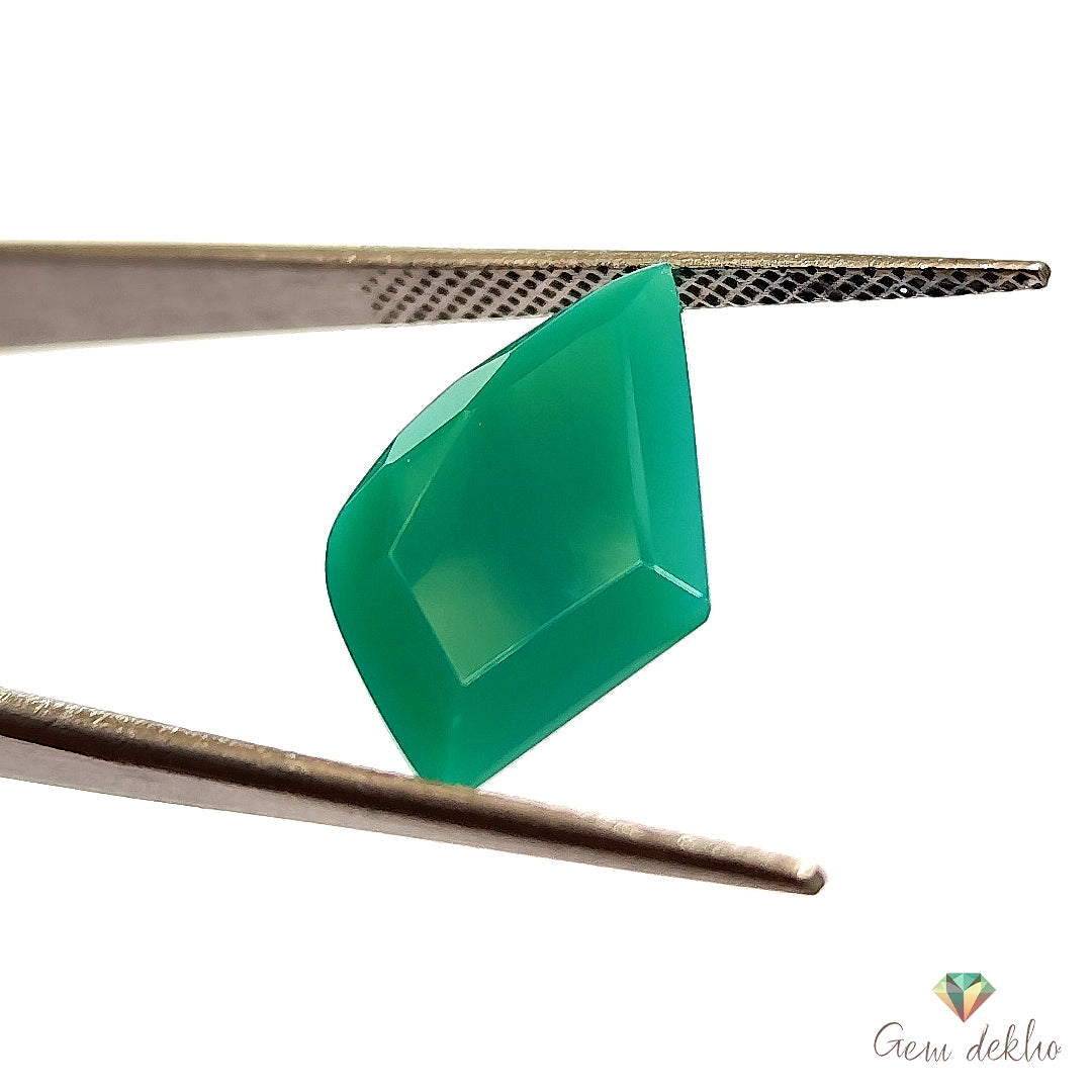 Green Onyx Cut Pair 18×10MM 13.25 Cts.