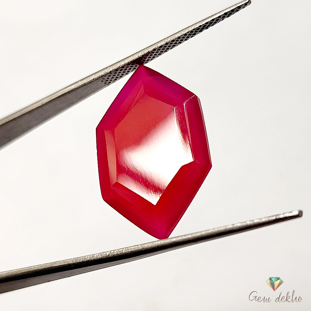 Pink Onyx Cut Pair 24×15MM 20.99 Cts.