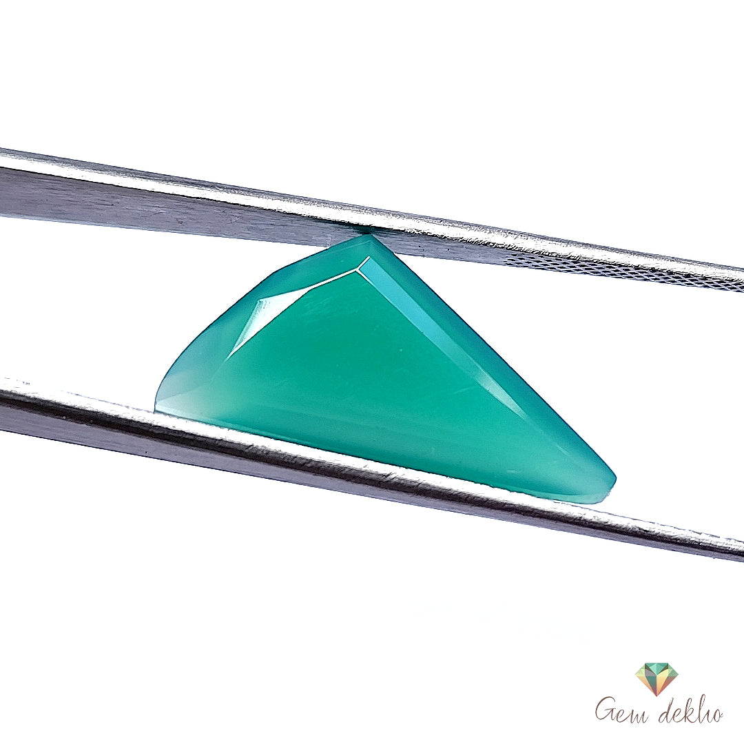 Green Onyx Cut Pair 24×14MM 15.35 Cts.