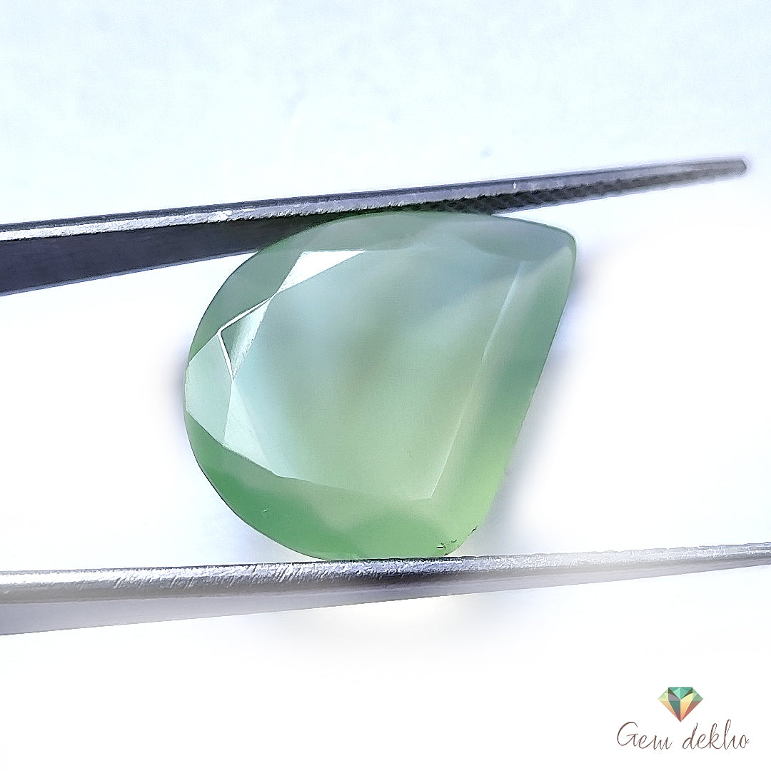Parrot Green Onyx Cut Pair 21×15MM 15.5 Cts.