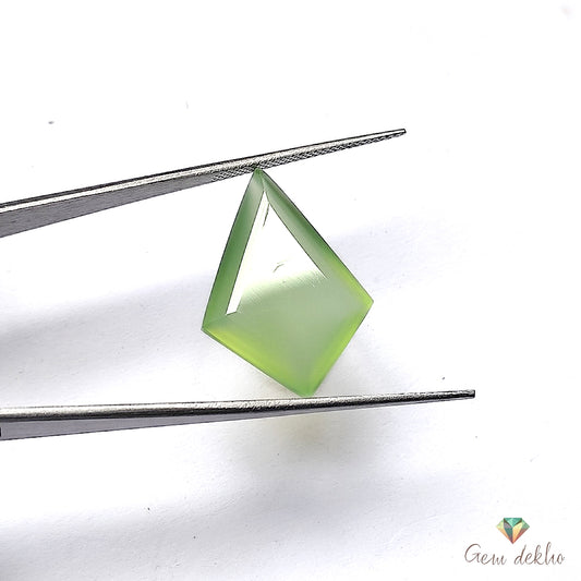 Parrot Green Onyx Cut Pair 27×18MM 34.5 Cts.