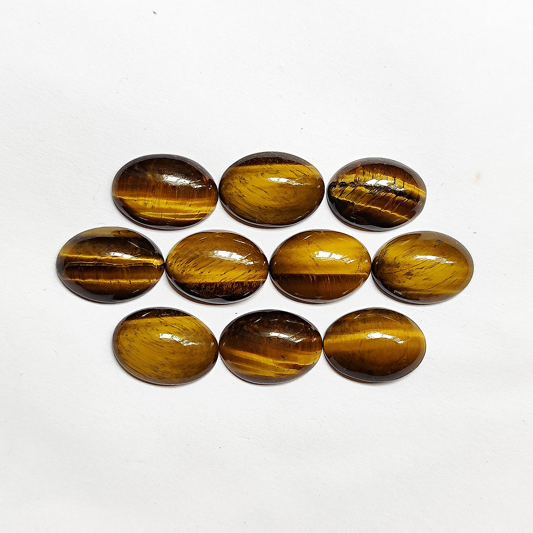 Tiger Eye Oval Cabochon 18×13MM 9.1 Cts.