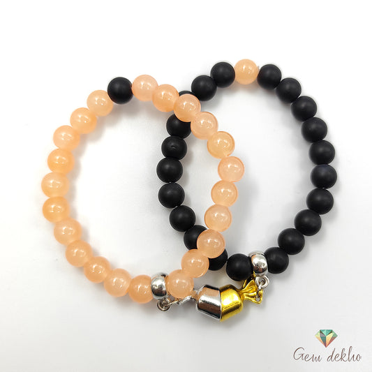 Fashion Frill Magnetic Couple Bracelets