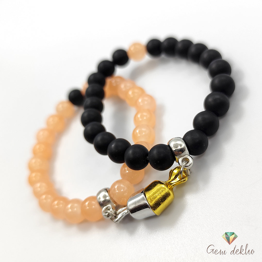 Fashion Frill Magnetic Couple Bracelets