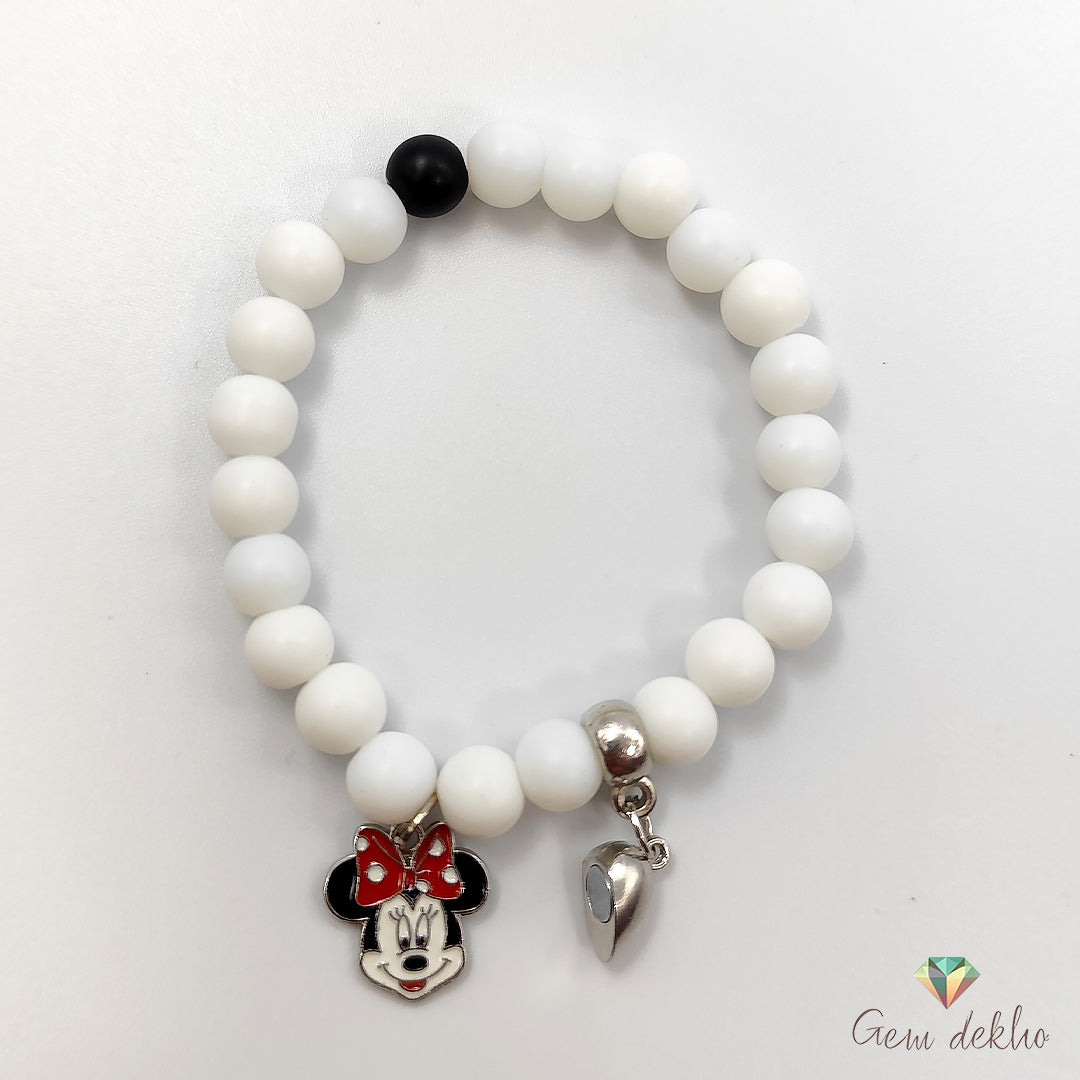 Love Charm Magnetic Couples Bracelet