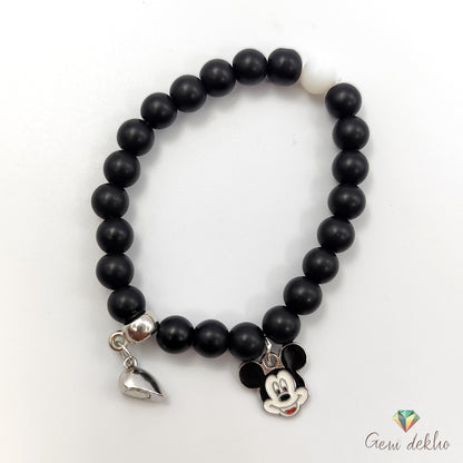 Love Charm Magnetic Couples Bracelet