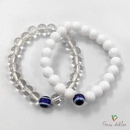Evil Eye Protection Bracelet Pair