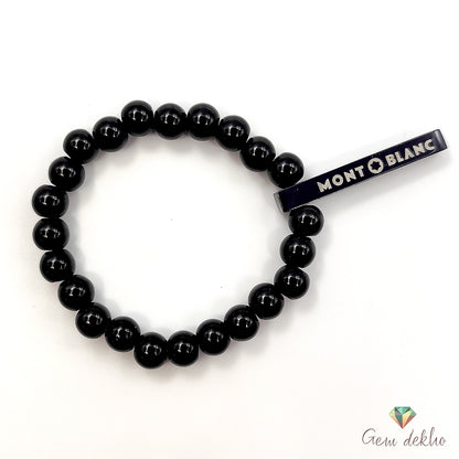 Unisex Black Charm Beads Bracelet