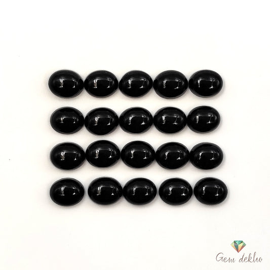 Black Onyx Cab Piece 11×9MM 3.8 Cts.