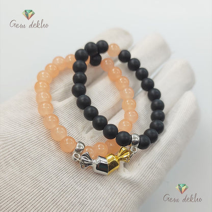 Fashion Frill Magnetic Couple Bracelets