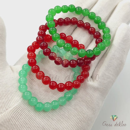 Multicolor Beads Bracelets Combo Set of 4