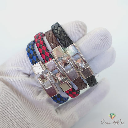 H+C Men’s & Women’s Braided Synthetic Bracelet